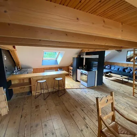 Loft Des Cimes - Evasion En Montagne Avec Local Velo Prive * קורנימו
