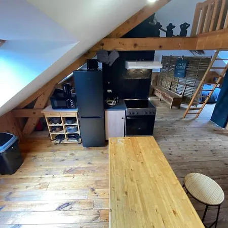 Loft Des Cimes - Evasion En Montagne Avec Local Velo Prive דירה