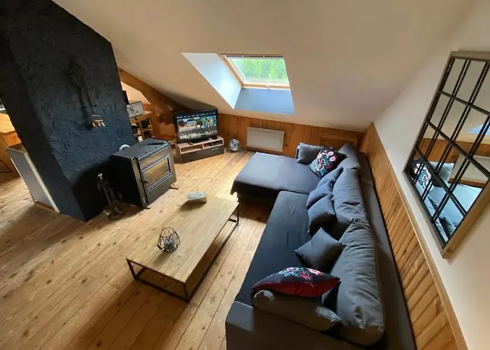 Loft Des Cimes - Evasion En Montagne Avec Local Velo Prive 公寓 *